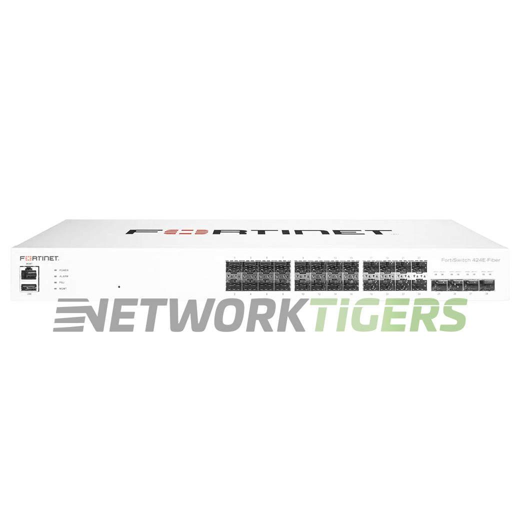 Fortinet FS-424E-FIBER 400 Campus 24x 1GB SFP Registrable / Unclaimed Switch