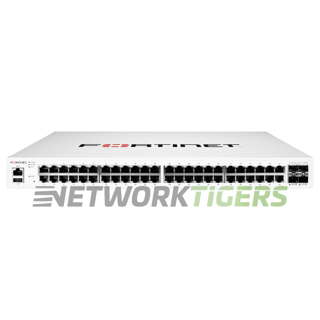 NEW Fortinet FS-448E 400 Campus Series 48x 1GB RJ45 Registrable/Unclaimed Switch