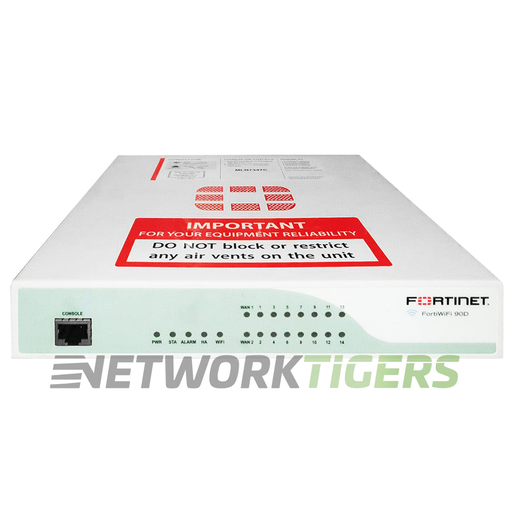 Fortinet FWF-90D Wireless FortiGate 90D 3.5 Gbps Local Management Only Firewall