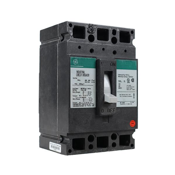 General Electric TED136015 15A 3-Pole Molded Case Circuit Breaker 600V Bolt-On TED Series