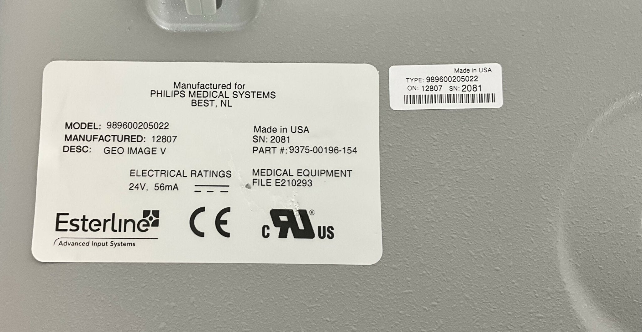 GEO IMAGE V MODULE (989600205022) PHILIPS