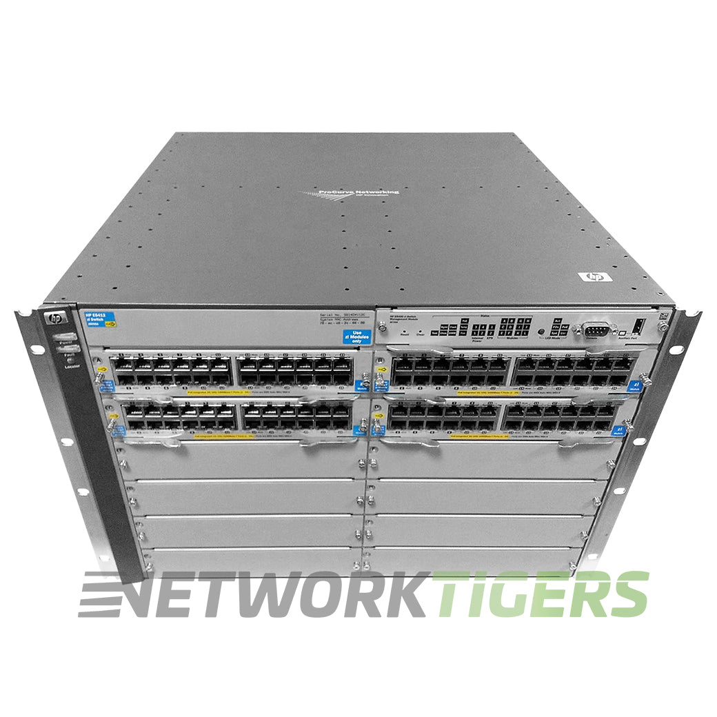 NEW HPE J8700A 5400zl Series 96x 1GB PoE RJ45 8x Open Expansion Mod Slot Switch