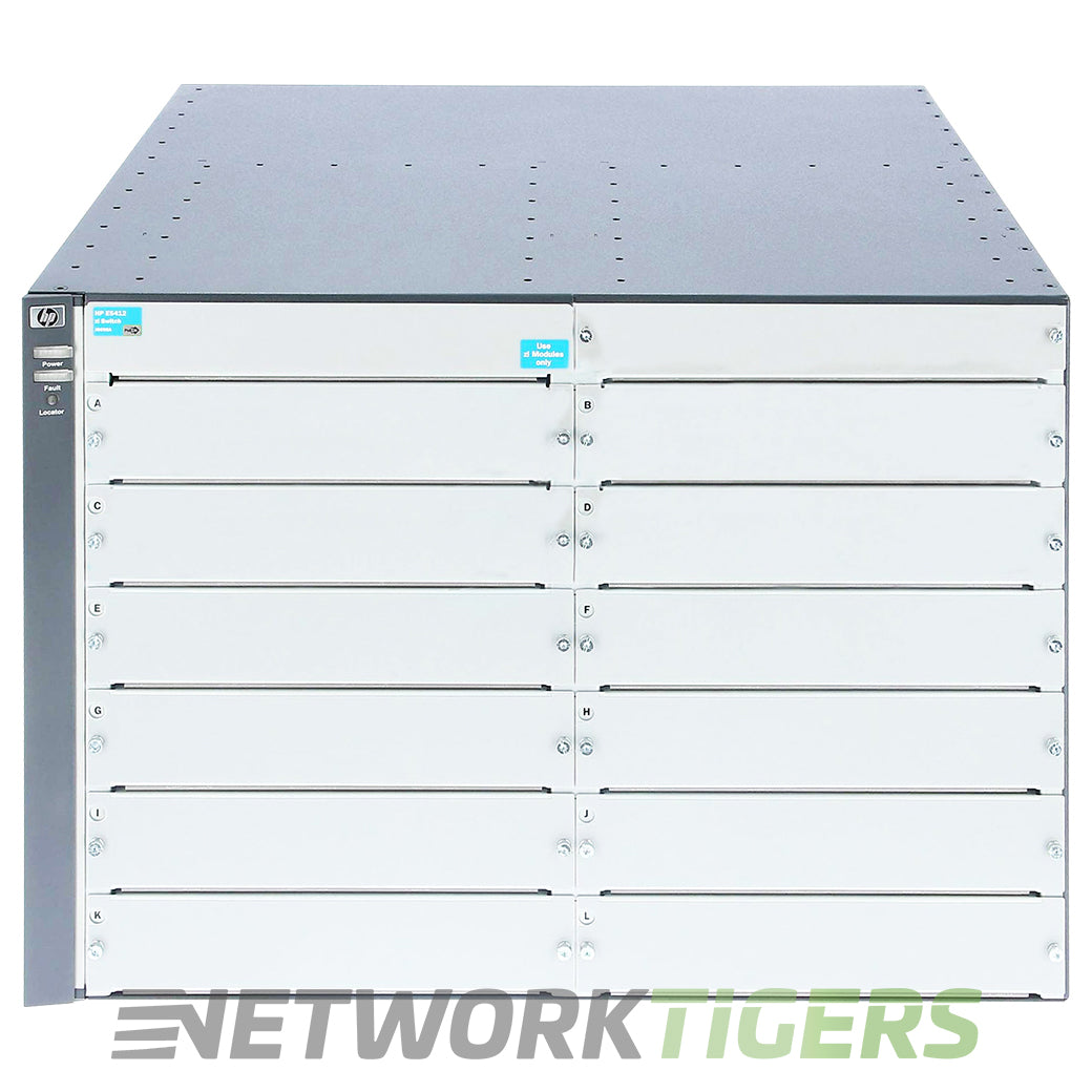 HPE J9540A 92x 1GB PoE+ RJ45 4x 1GB SFP 8x Open Module Slots Switch w/ Premium