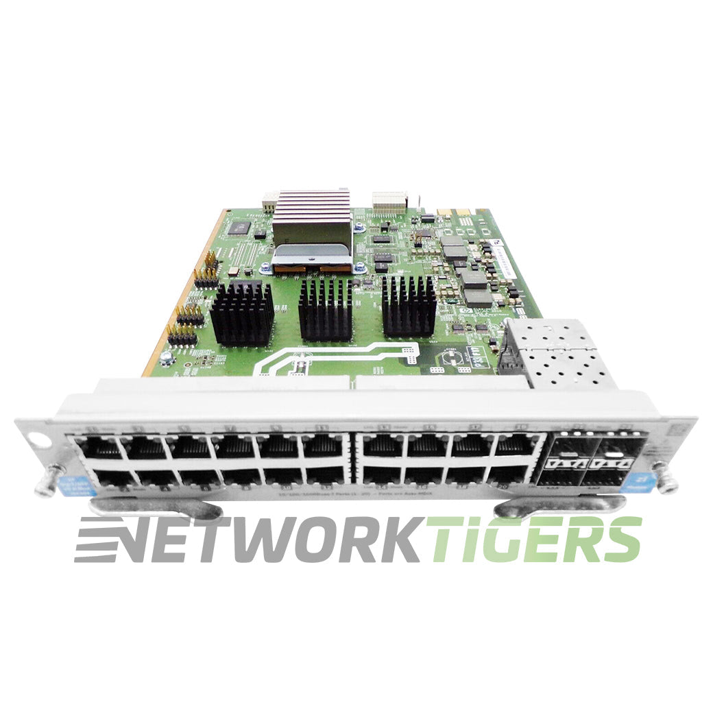 NEW HPE J9549A 5400zl Series 20x 1GB RJ45 4x 1GB SFP Switch Module