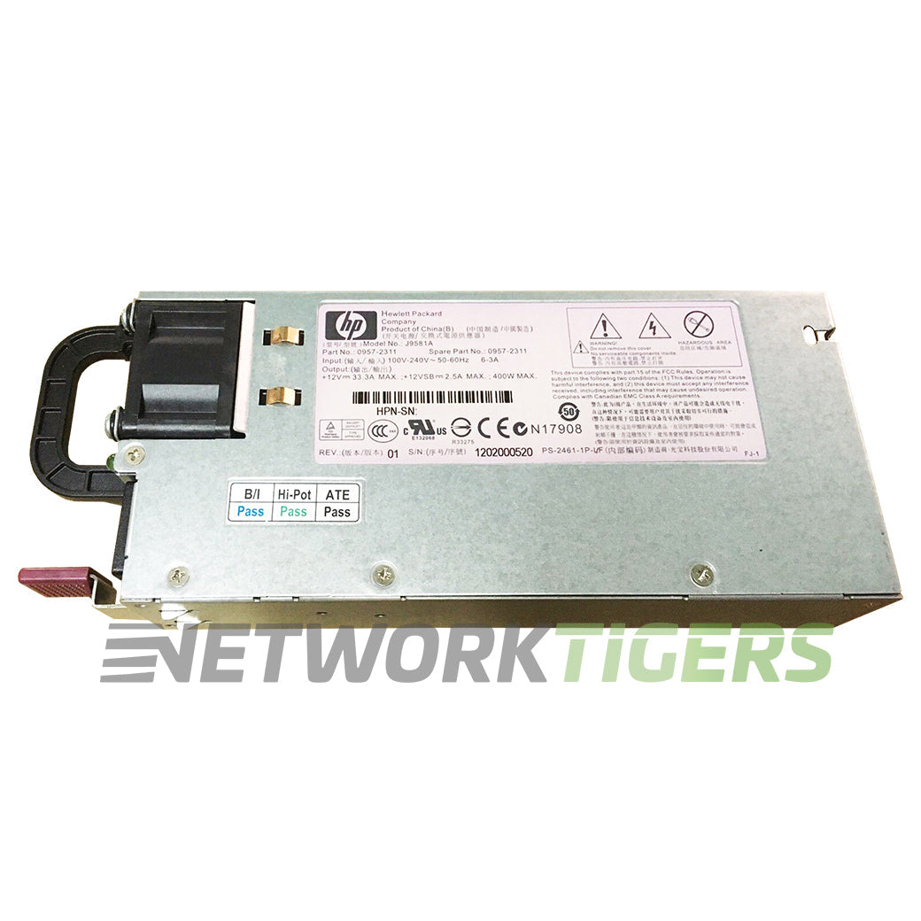 NEW HPE J9581A 3800 Series X311 400W 100-240VAC to 12VDC Switch Power Supply