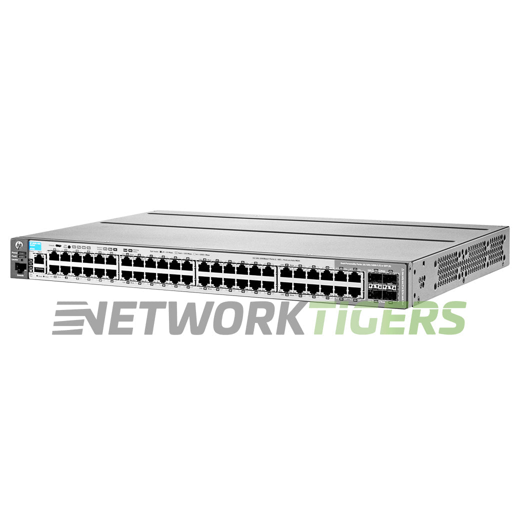 NEW HPE Aruba J9728A 2920-48G 44x 1GB RJ45 4x 1GB Combo 2x Exp Mod Slot Switch