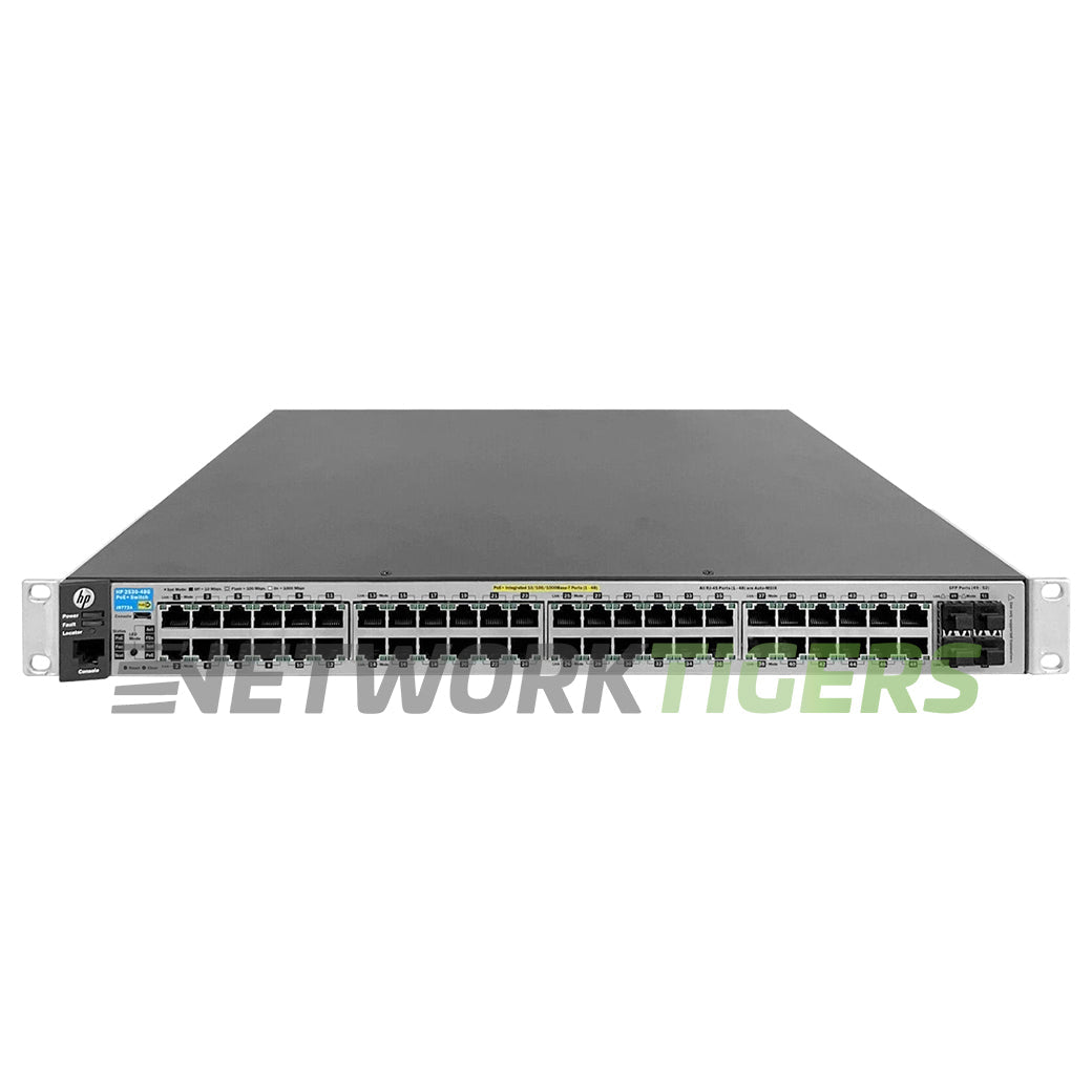 NEW HPE Aruba J9772A 2530-48G-PoE+ 48x 1GB PoE+ RJ45 4x 1GB SFP Switch