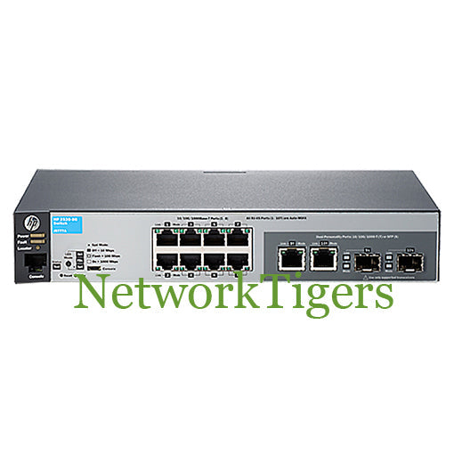 NEW HPE Aruba J9777A 2530-8G 8x 1GB RJ45 2x 1GB SFP Switch