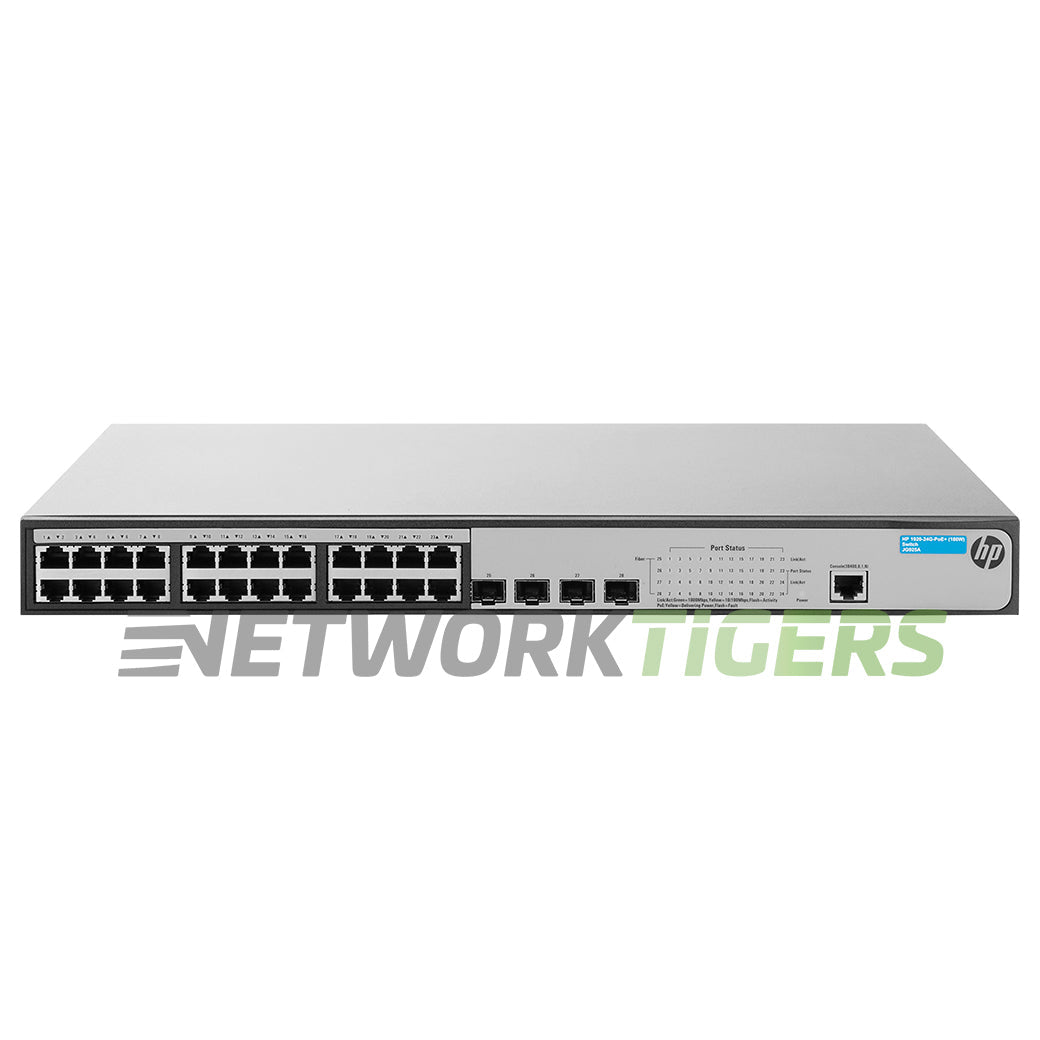 NEW HPE JG925A 1920-24G-PoE+ 24x 1GB PoE+ RJ45 4x 1GB SFP Switch