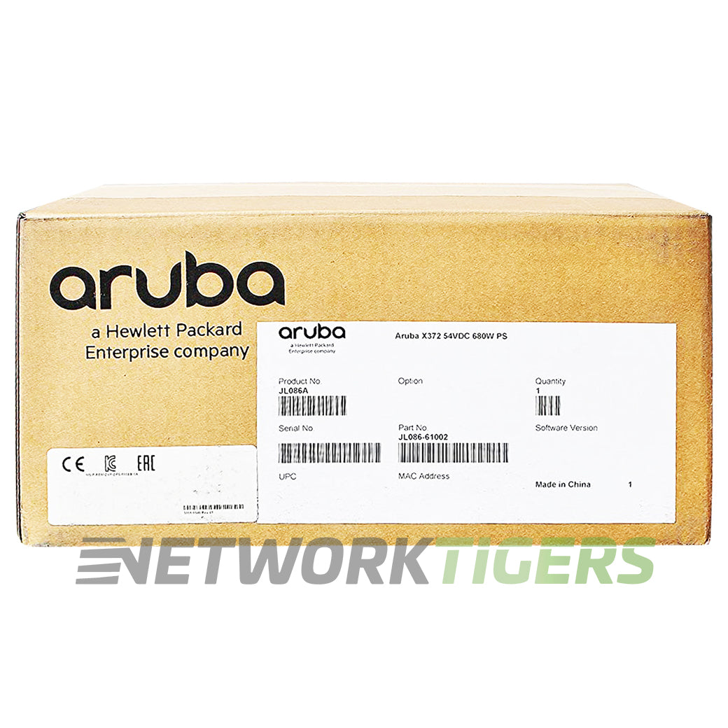 NEW HPE Aruba JL086A CX 6200 Series 680W AC Switch Power Supply