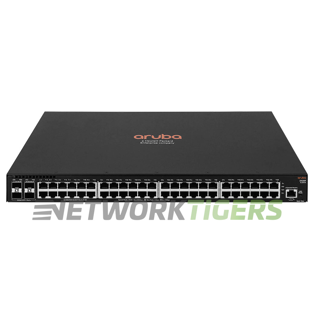 NEW HPE Aruba JL254A 2930F Series 48x 1GB RJ45 4x 10GB SFP+ Switch