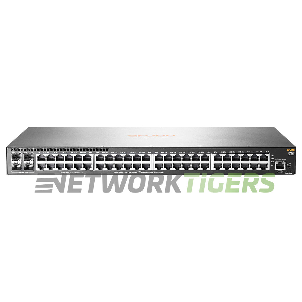 NEW HPE Aruba JL262A 2930F Series 48x 1GB PoE+ RJ45 4x 1GB SFP Switch