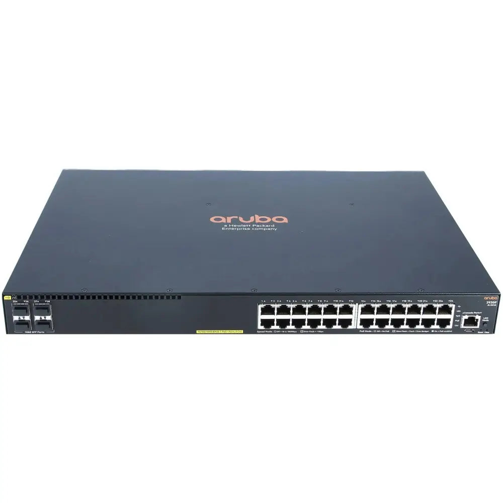 HPE Aruba 2930F 24G PoE+ 4SFP Layer 3 Managed Switch JL261A - New