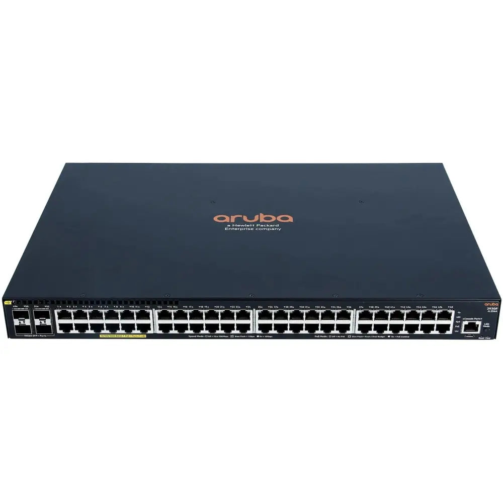 HP Aruba 2930F 48G PoE+ 4SFP+ Switch JL256A#ABA - New