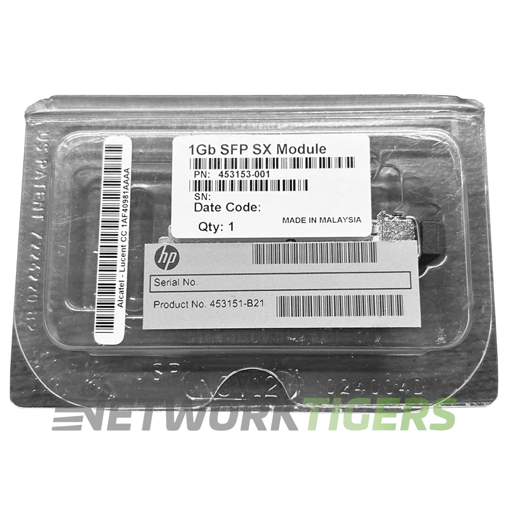 NEW HPE 453153-001 453577-001 1GB BASE-SX 850nm MMF SFP Transceiver