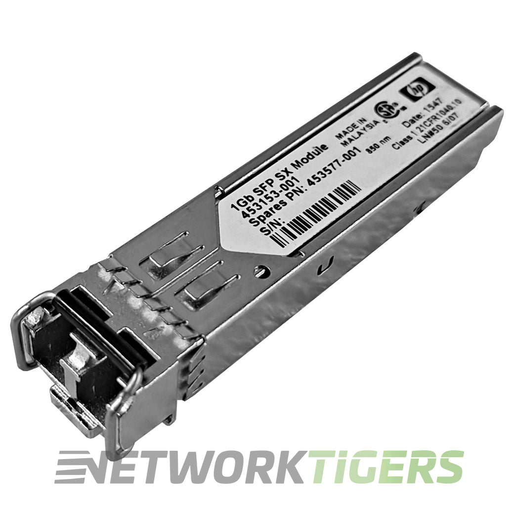 NEW HPE 453153-001 453577-001 1GB BASE-SX 850nm MMF SFP Transceiver