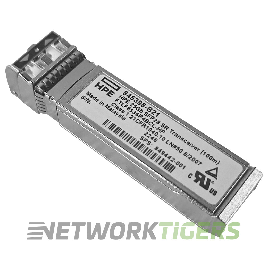 NEW HPE 845398-B21 25 Gigabit BASE-SR 100m SFP28 Transceiver