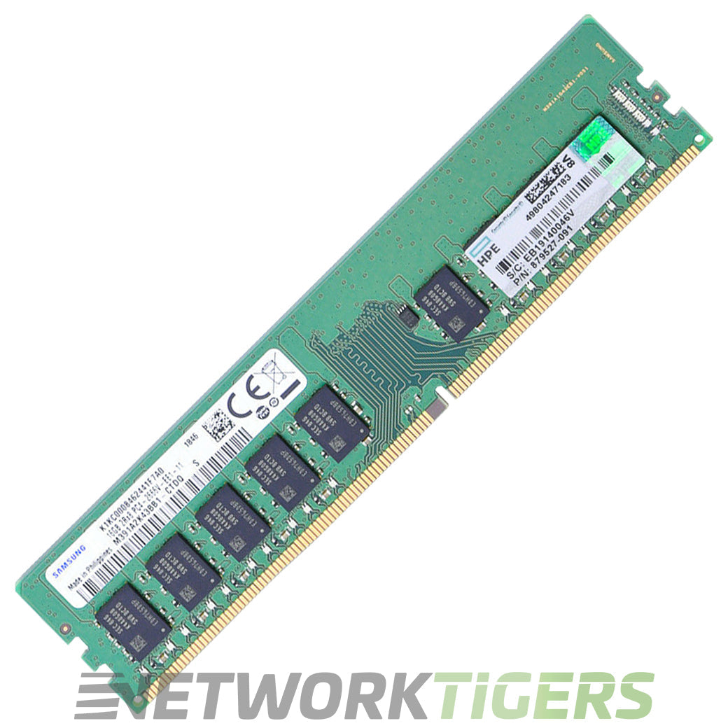 NEW HPE 879507-B21 DDR4-2666 CAS-19-19-19 Unbuffered 16GB Dual Rank x8 Memory
