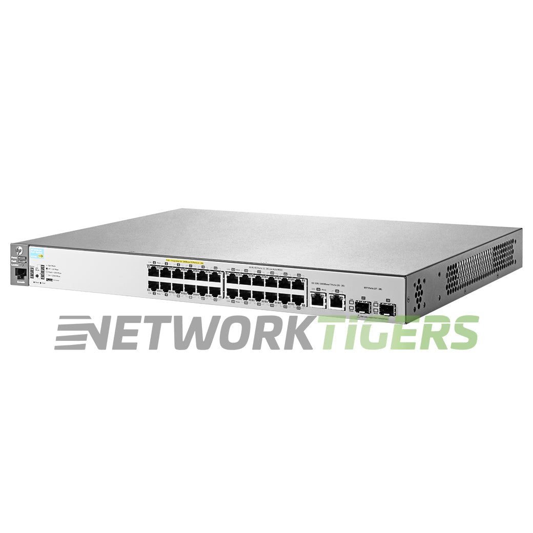NEW HPE Aruba J9779A 2530-24-PoE+ 24x FE PoE+ RJ45 2x 1GB RJ45 2x SFP Switch