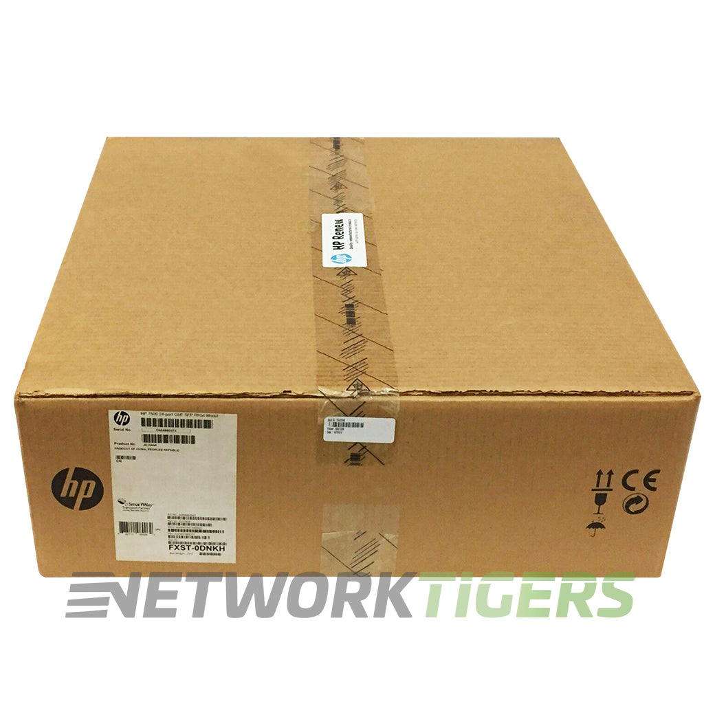 NEW HPE JD449A WX3000 Series 24x 1GB RJ45 4x 1GB Combo Switch