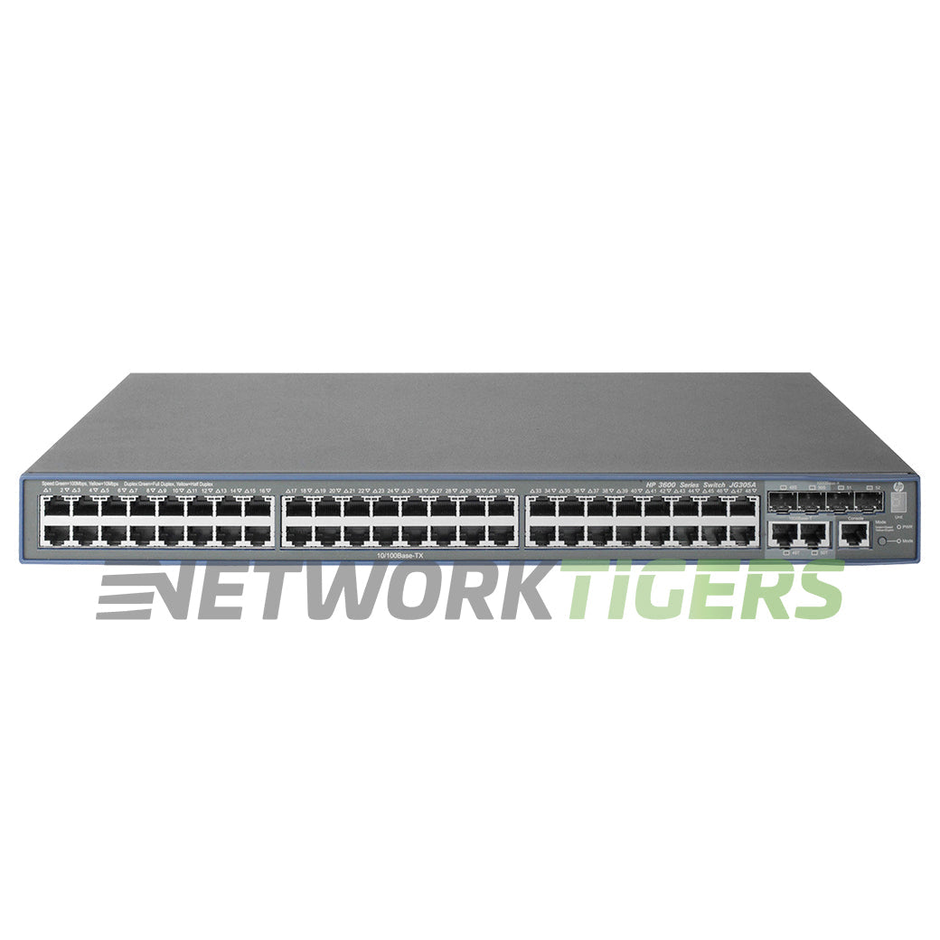 NEW HPE JG305A 48x FE RJ45 2x 1GB RJ45 4x 1GB SFP Switch