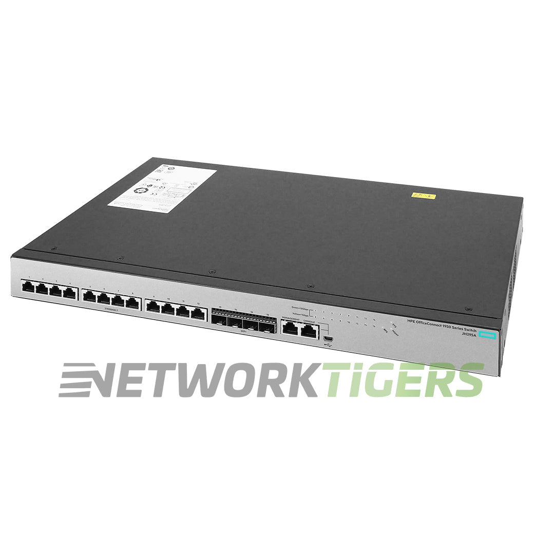 NEW HPE JH295A 1950 Series 12x 10GB Copper 4x 10GB SFP+ Switch