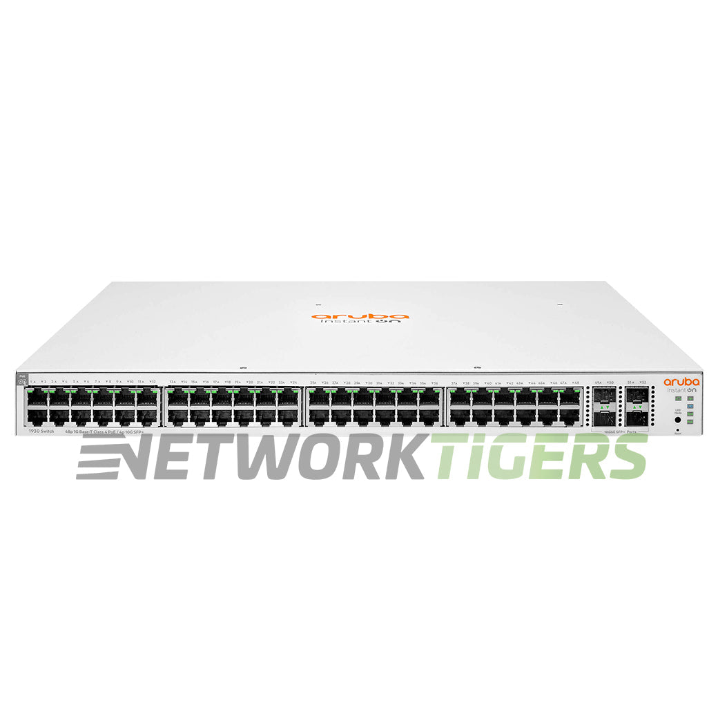 HPE Aruba JL686B Instant On 1930 Series 48x 1GB PoE+ RJ45 4x 10GB SFP+ Switch