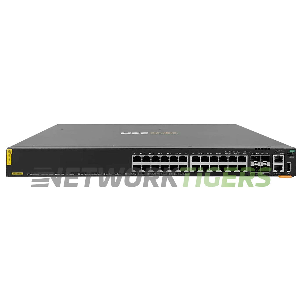 HPE Aruba JL724B CX 6200F Series 24x 1GB RJ-45 4x 10GB SFP+ Switch