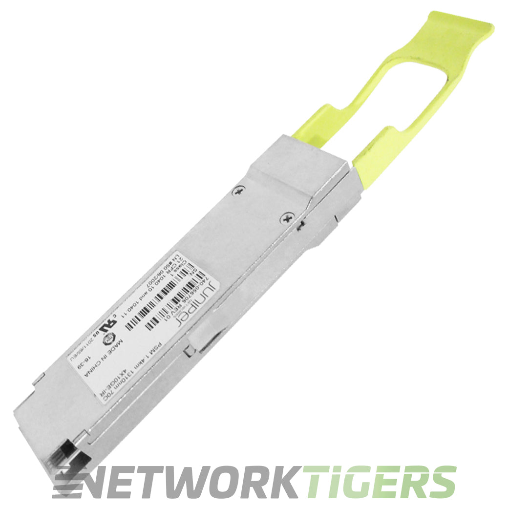 Juniper JNP-QSFP-4X10GE-IR 40GB BASE-LR4 1310nm SMF QSFP+ Transceiver