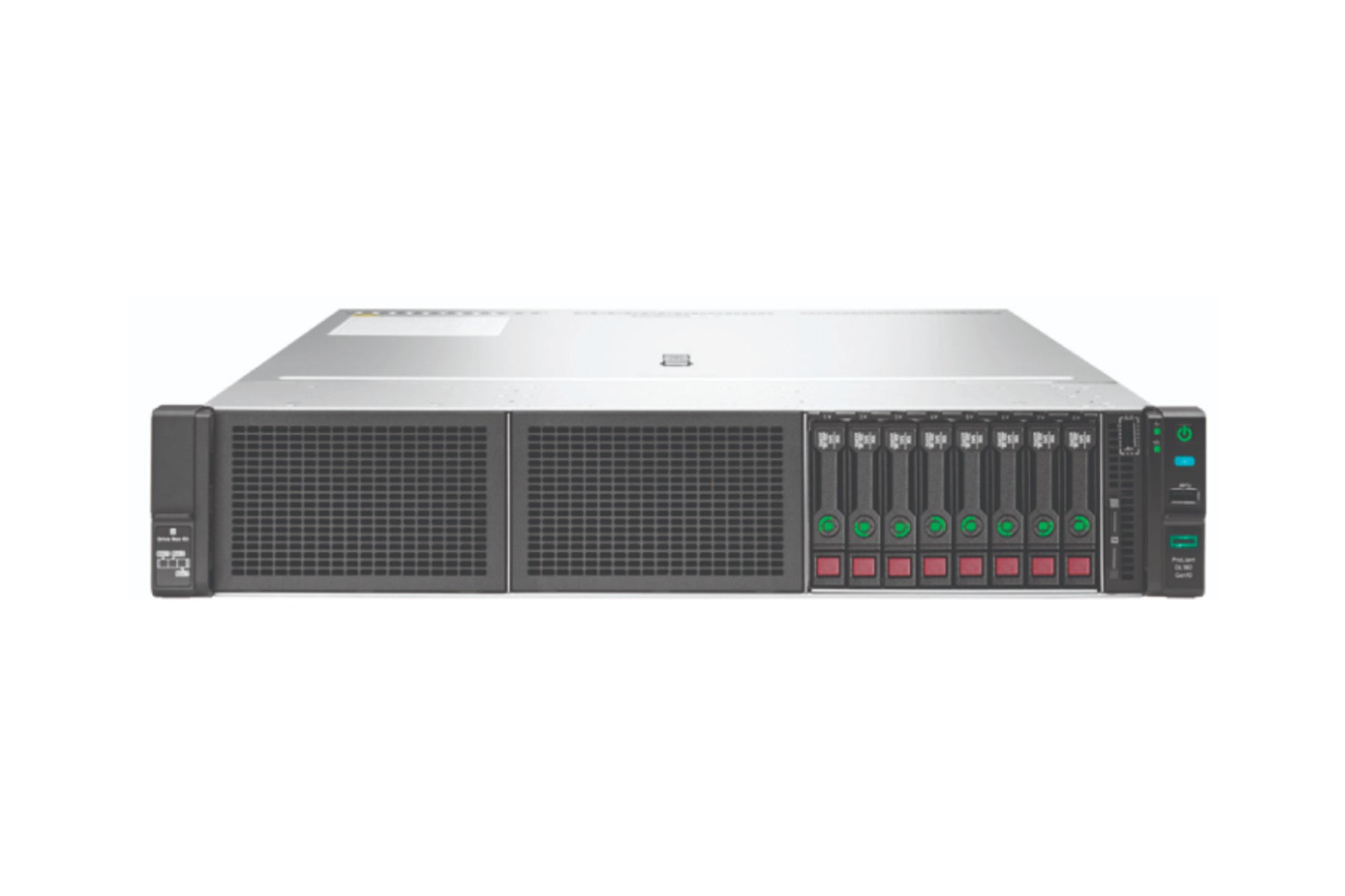 HPE ProLiant DL560 G10 8-Bay | 4x Gold 6140 | 72 CPU Cores | 256GB RAM | 8× 240GB SSD | P408i