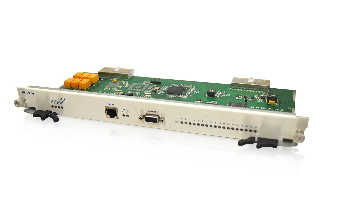 iSAP5100-MS-DM-155 - CPU card with console, SNMP port and STM-1 fiber 155M SFP slot for iSAP5100 multiplexer
