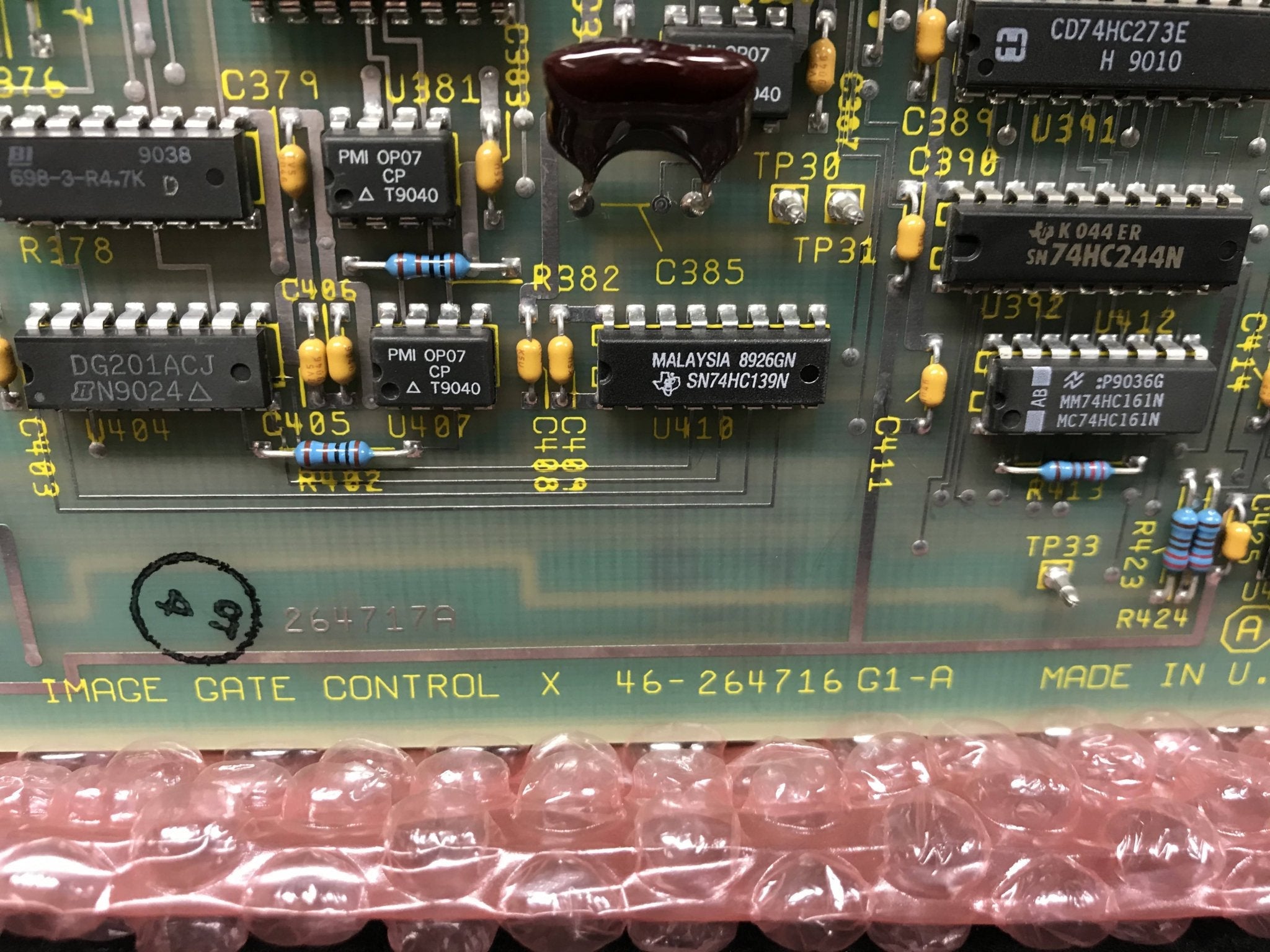 Image Gate Control Board (46-264716 G1-A) GE Advantx