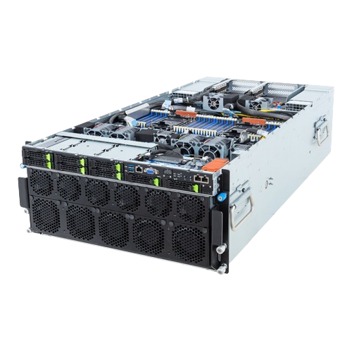 G593-ZD1-AAX3 Gigabyte G593 Golden Plate 5U H200 HGX AI GPU Server, AMD EPYC 9355, 24 x 64GB RAM, 2 x 1.92TB SSD - NEW - 3 YEAR WARRANTY