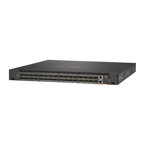 JL627A ARUBA 8325-32C 32p 100G QSFP+/QSFP28 Back-to-Front 6 Fans 2 Power Supply Bundle - RENEW