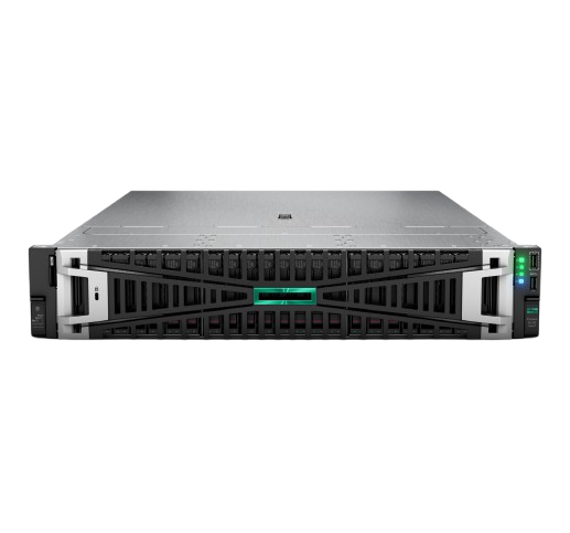 P54208-B21 HPE ProLiant DL345 Gen11 GPU Server, AMD EPYC 9354P, 12 x 32GB RAM, 5 x 7.68TB NVMe SSD, 1 x MR416i-o, 1 x NS204i-u, 2 x NVIDIA L4 24GB GPU, 2 x 1600W PSU - NEW - 3 YEAR WARRANTY