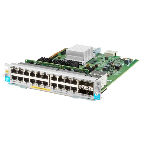 J9990A HPE Aruba Networking 20-port 10/100/1000BASE-T PoE+ / 4-port 1G/10GbE SFP+ - RENEW