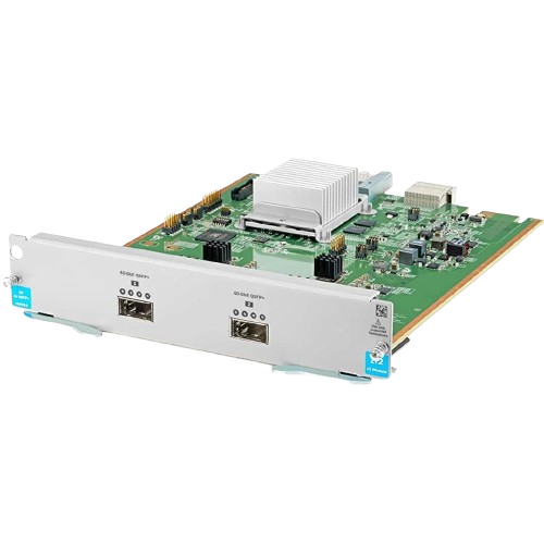 J9996A HPE Aruba Networking 2-port 40GbE QSFP+ v3 zl2 Module - RENEW