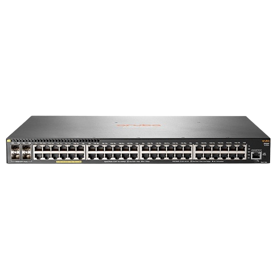 JL557A ARUBA 2930F 48GPoE+4SFP 740W Switch - RENEW