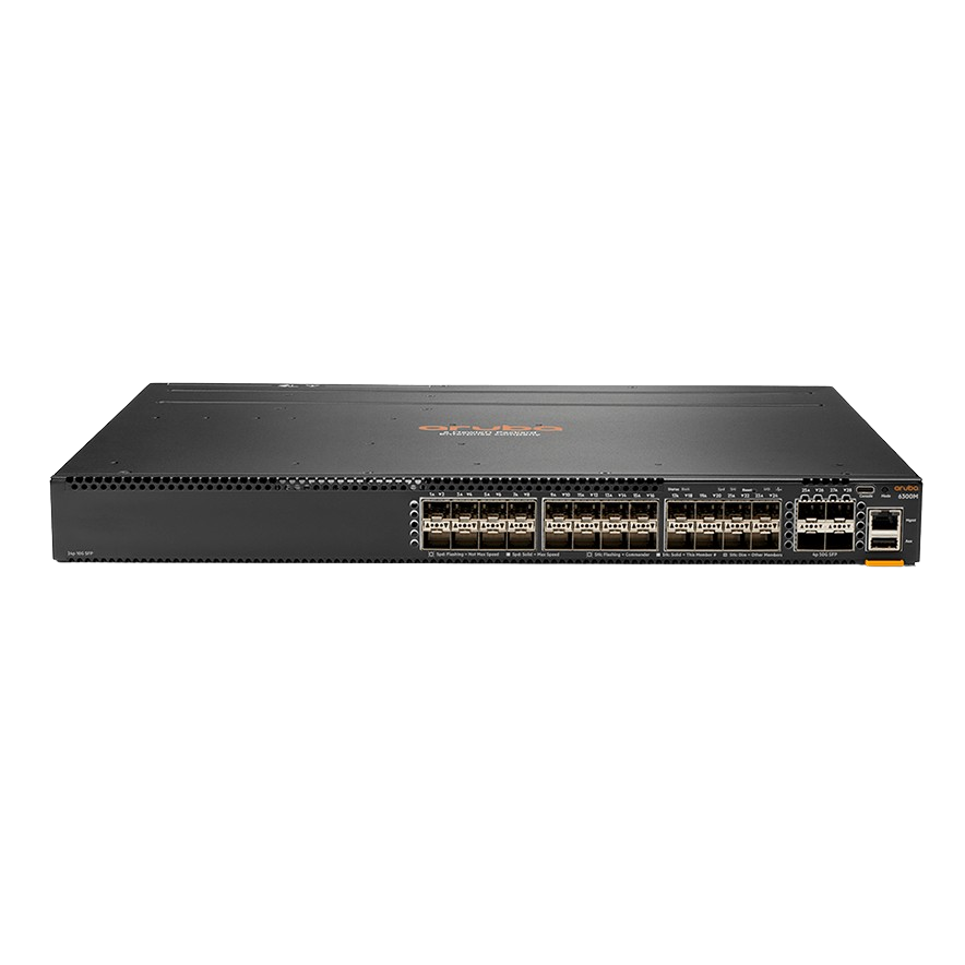 JL658A ARUBA CX 6300M 24-port SFP+ and 4-port SFP56 Switch - RENEW
