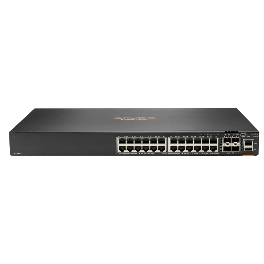 JL724A ARUBA 6200F 24G 4SFP+ Switch - RENEW