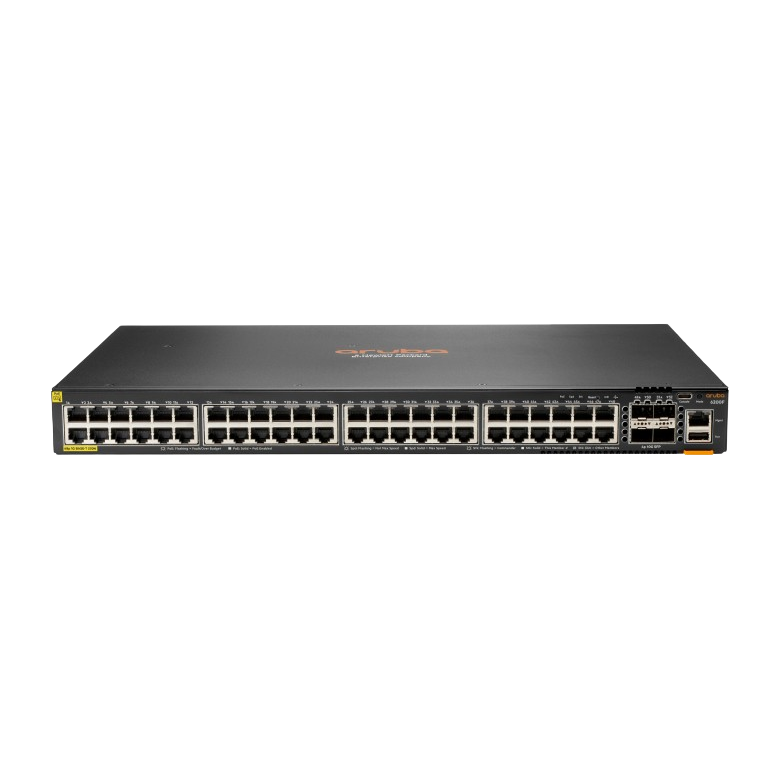 JL727A ARUBA 6200F 48G Class4 PoE 4SFP+ 370W Switch - RENEW