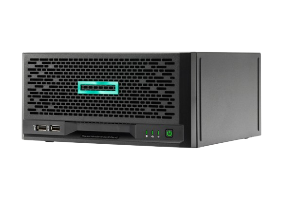 P54644-421 HPE ProLiant MicroServer Gen10 Plus v2 G6405 2-core 16GB-U VROC 4LFF-NHP 180W External PS Server - NEW - 3 YEAR WARRANTY