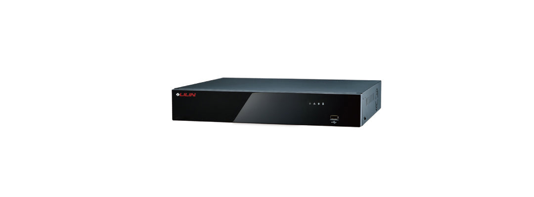 LILIN NVR6208E-2X16TB 8 CH PoE 4K Standalone Network Video Recorder