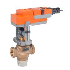 G340B-N+SVB24-SR | Belimo 3 Way Globe Control Valve 1.5 Inch Cv 28 With Actuator