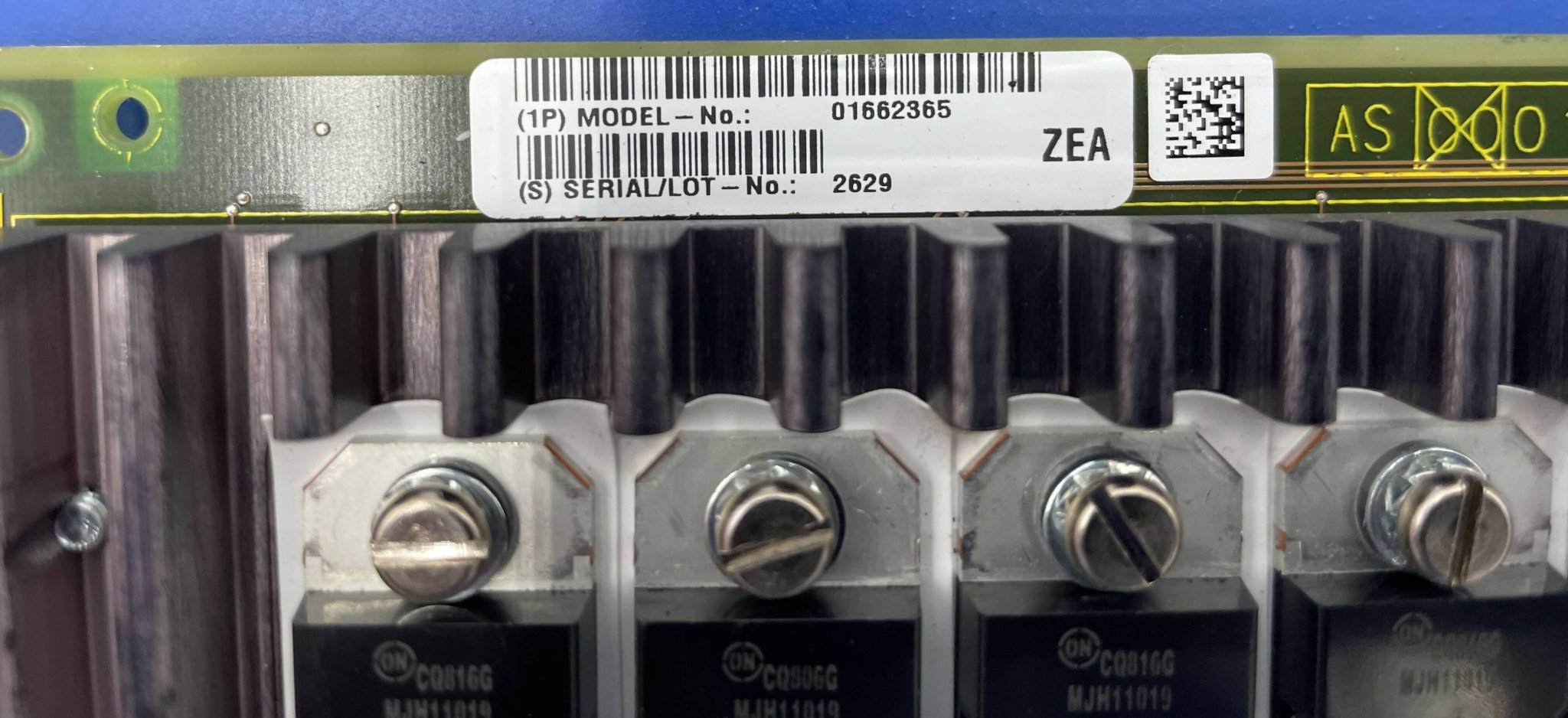 INPUTPLATINE ESD E 02 D3 PCB (01662365/1662365) SIEMENS