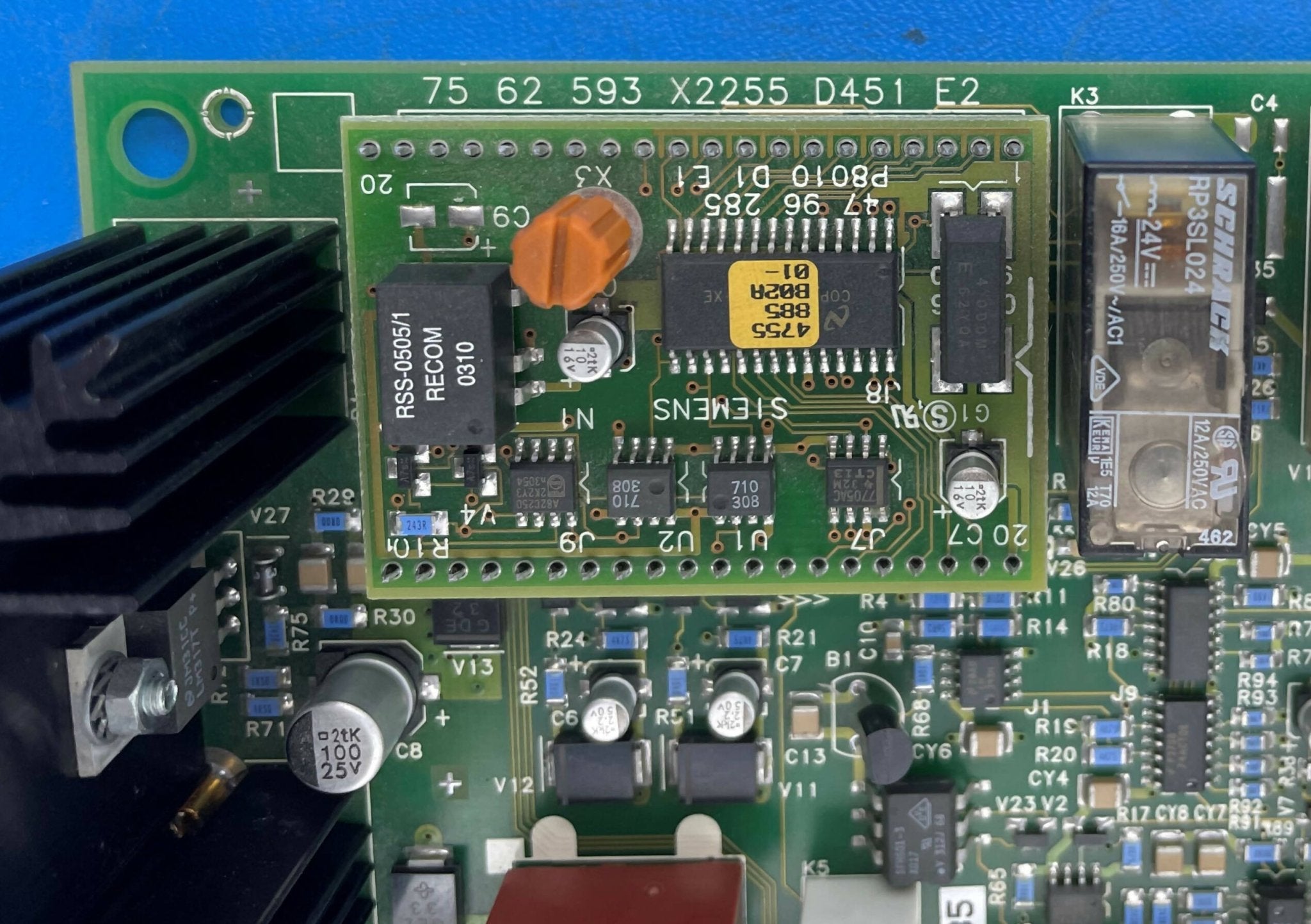 Intermediate Circuit Control Board D451/D1 (07562593/7562593/04796285) SIEMENS