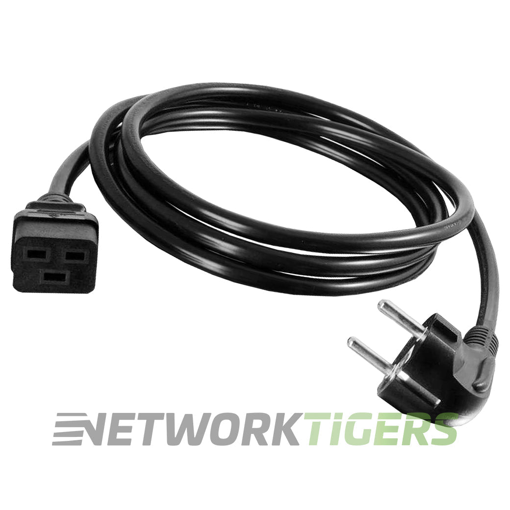 NEW Juniper CBL-M-PWR-RA-EU EX9200 EU C19 16A 250VAC 2.5m Right Angle Power Cord