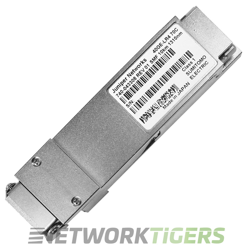 NEW Juniper EX-QSFP-40G-LR4 40GB BASE-LR4 1310nm SMF LC QSFP+ Transceiver