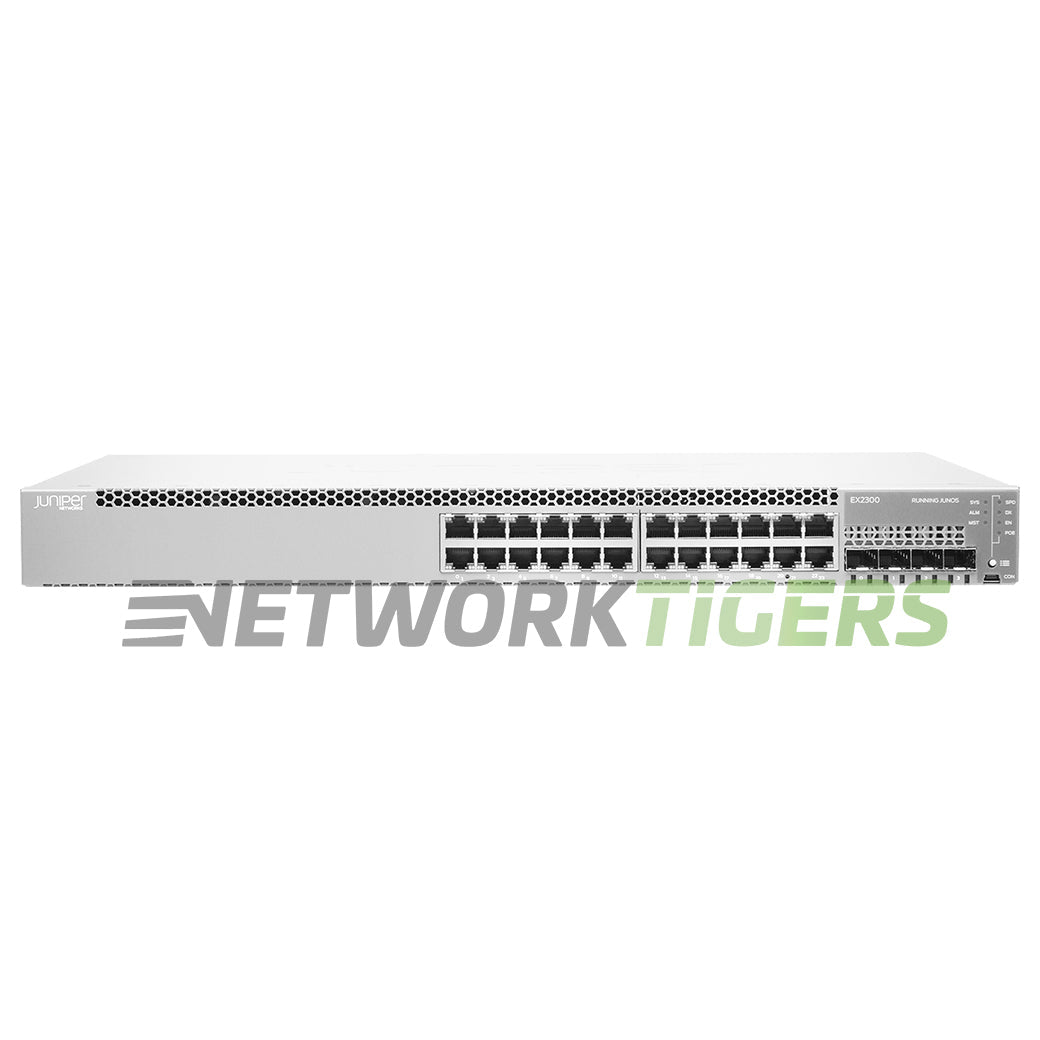 Juniper EX2300-24T-VC 24x 1GB RJ45 4x 10GB SFP+ Switch w/ VCL