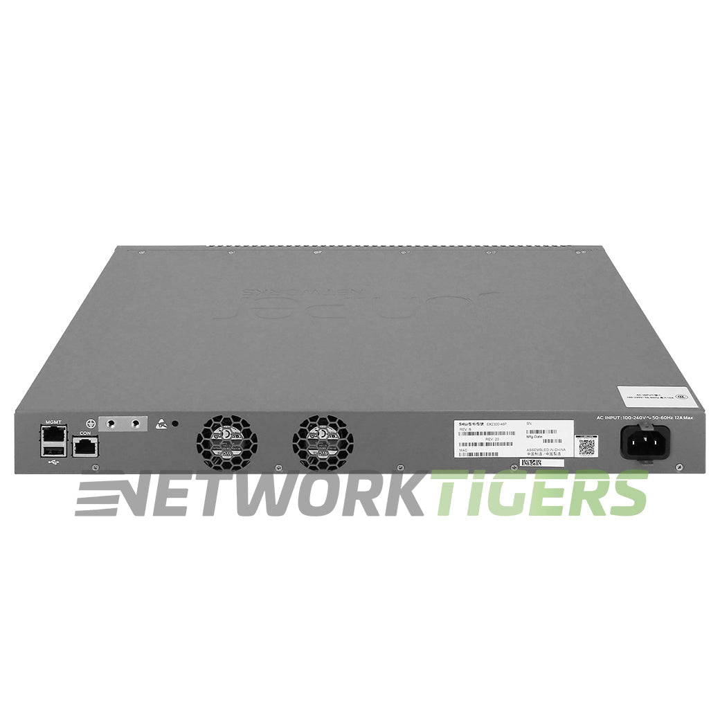 Juniper EX2300-48P-TAA 48x 1GB PoE+ RJ45 4x 10GB SFP+ Switch